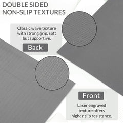 Fitness Mantra® 4mm Anti-Slip Yoga Mat for Yoga Exercise |Qnty.-1 Pcs.| With Carrying Strap| Grey|